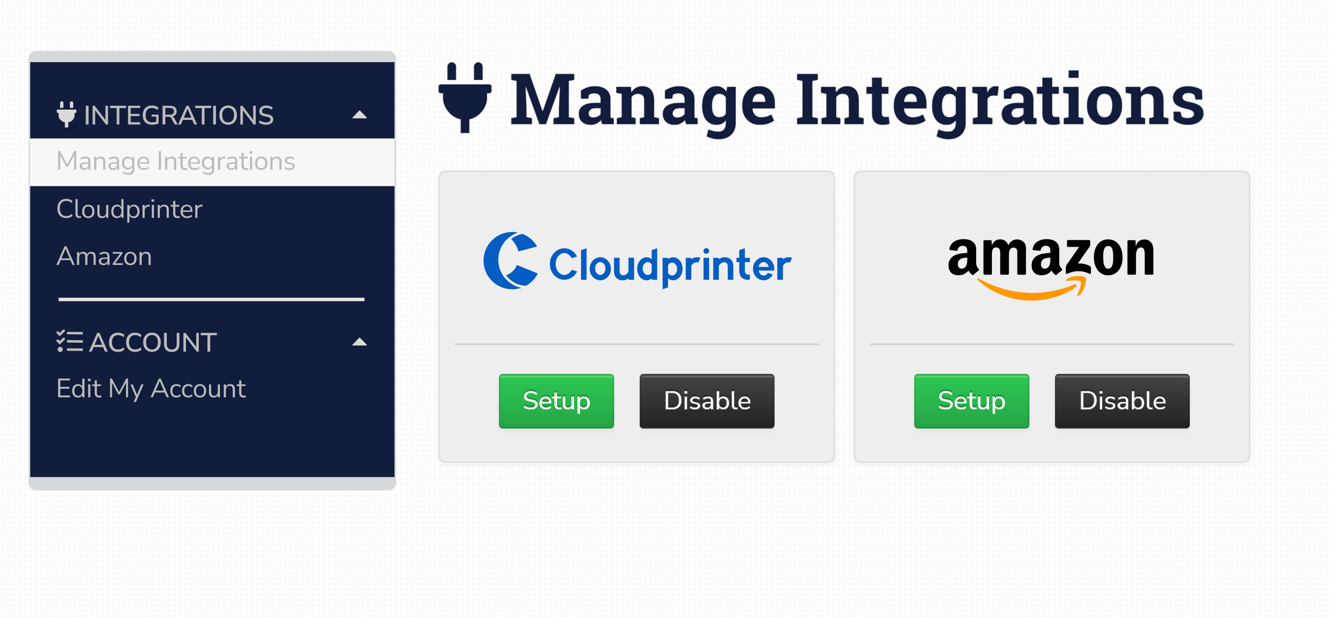 Amazon integration