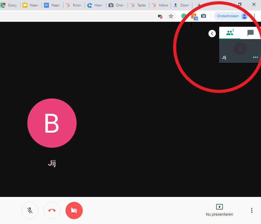 Join meeting button