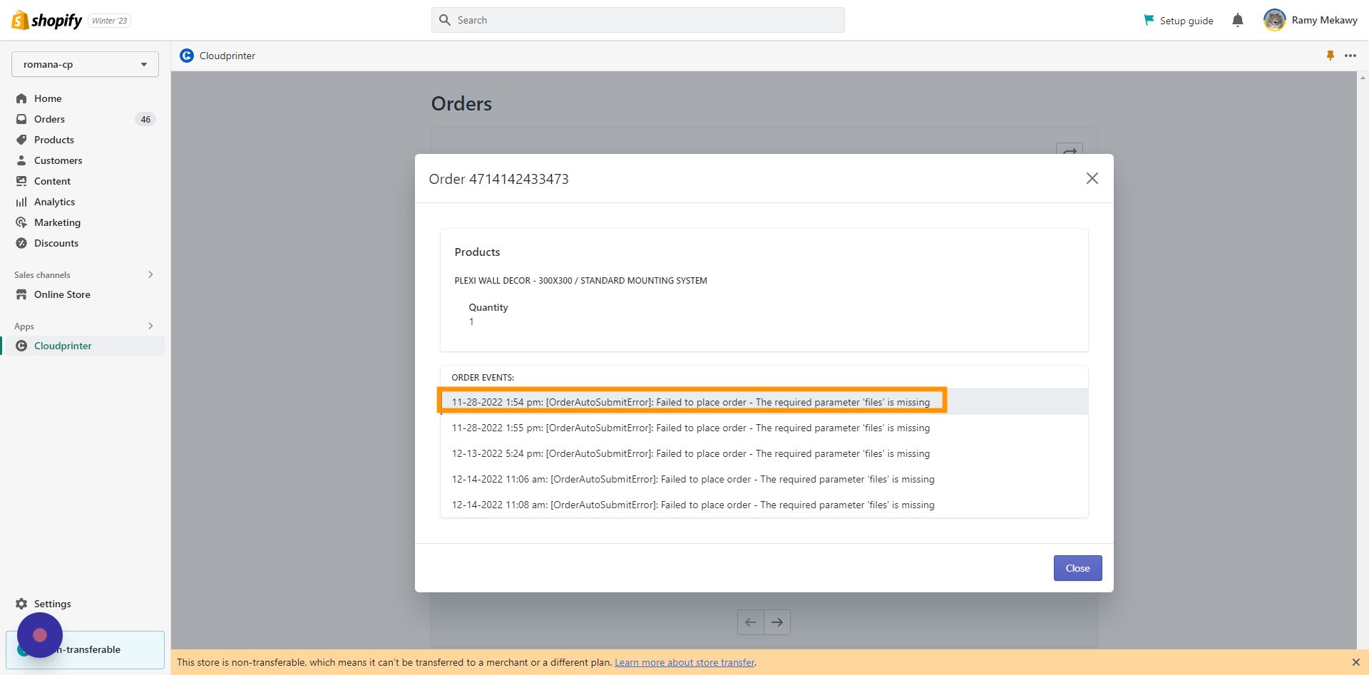 Shopify Identify Error type (Copy) - Step 7